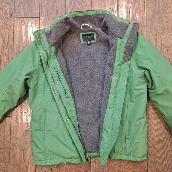 Lands' End The Squall Coat Size M/P 10-12 - Picture 7 of 12